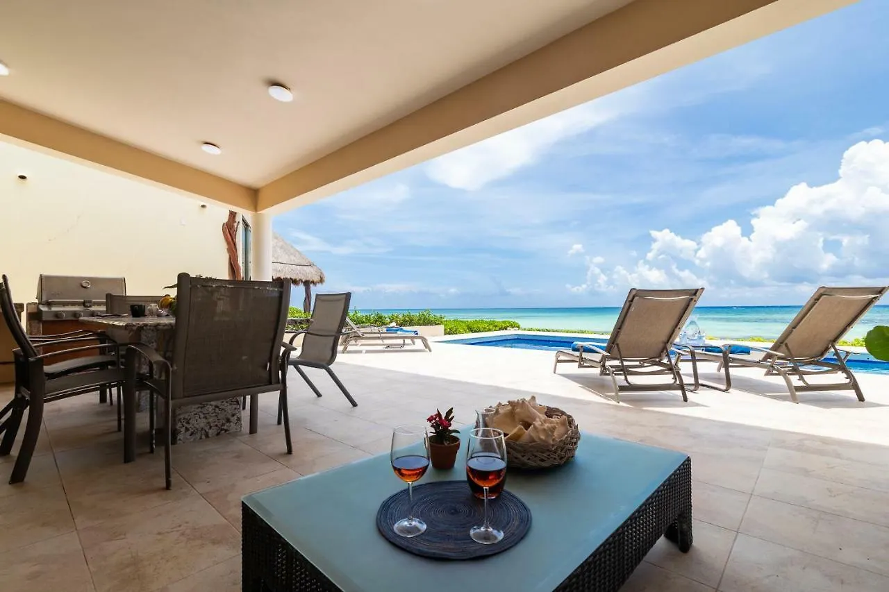 Casa Joya Del Mar - Oceanfront Villa For 10 - Playa Paradise Properties Playa del Carmen