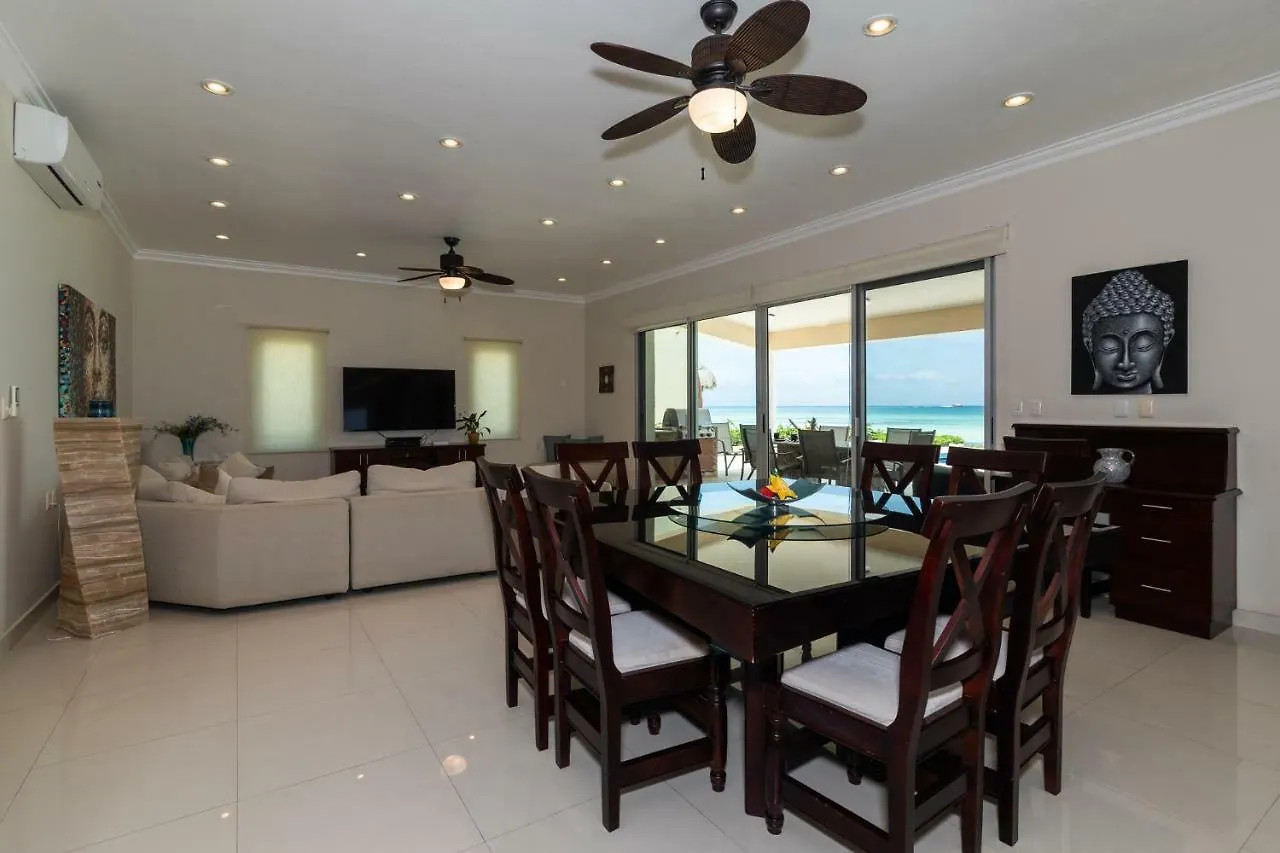 Casa Joya Del Mar - Oceanfront Villa For 10 - Playa Paradise Properties Playa del Carmen