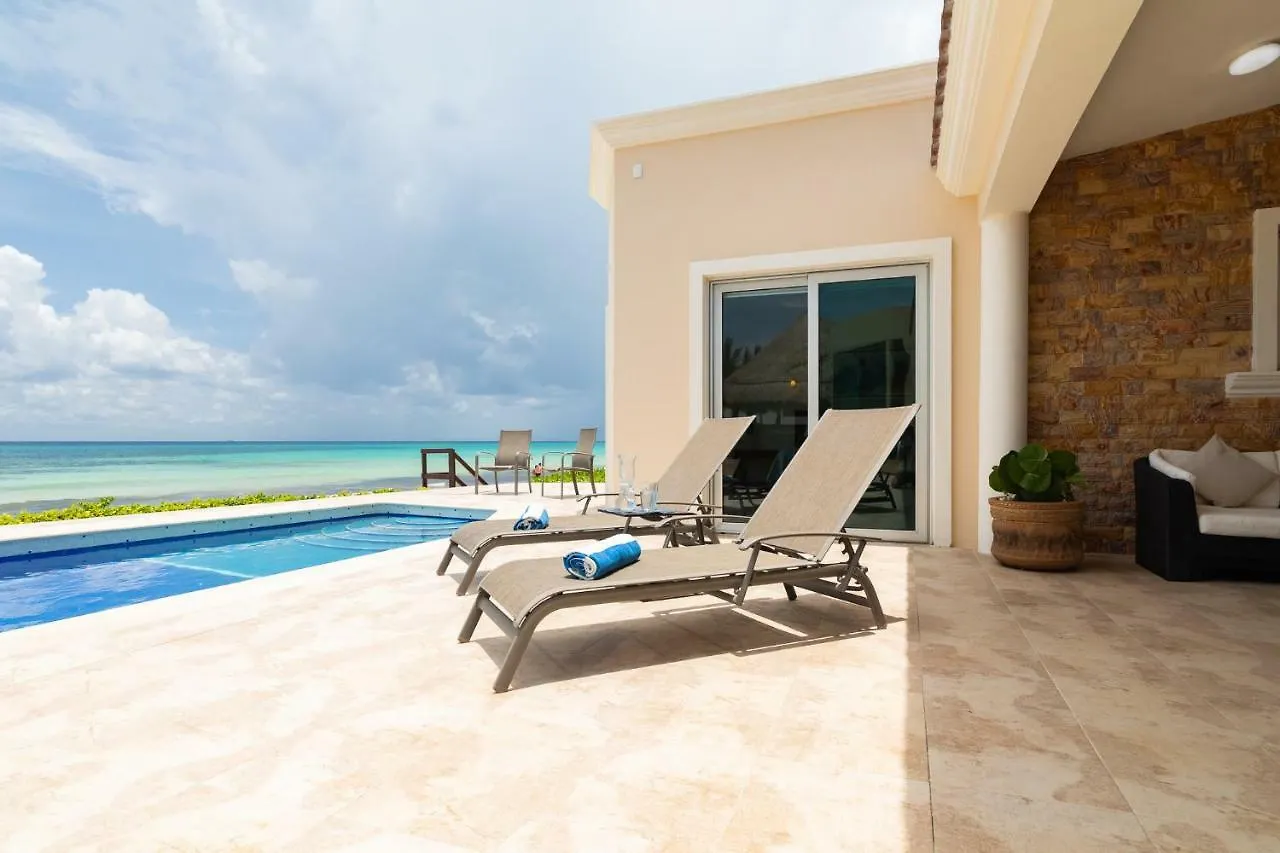 Casa Joya Del Mar - Oceanfront Villa For 10 - Playa Paradise Properties Playa del Carmen