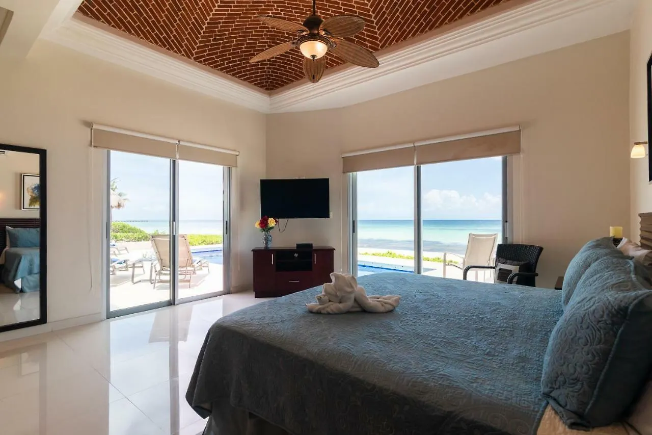 Casa Joya Del Mar - Oceanfront Villa For 10 - Playa Paradise Properties 신데 델 카르멘 멕시코